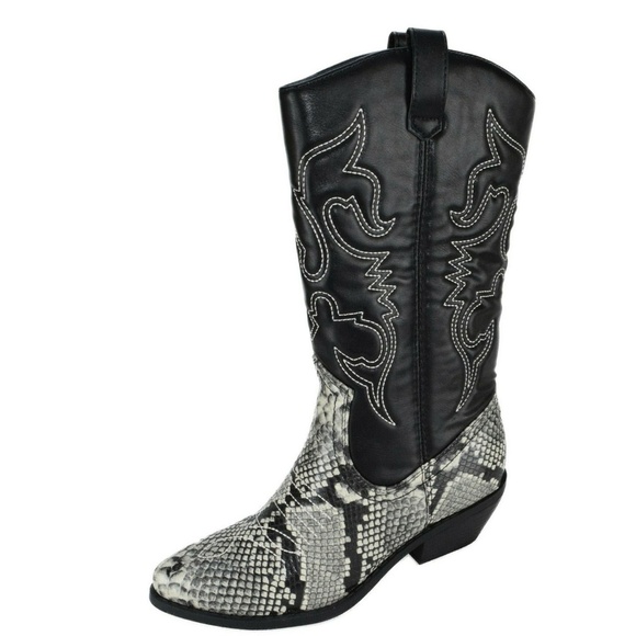 Soda Combat Boots, 8-1/2 - Picture 3 of 8